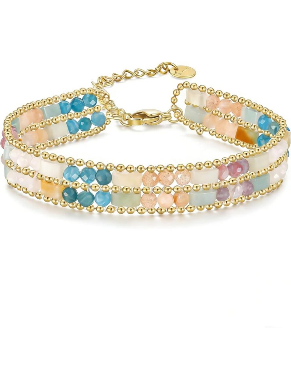Chic Boho Stackable Chakra Bracelets for Women - Summer Jewelry Accessory